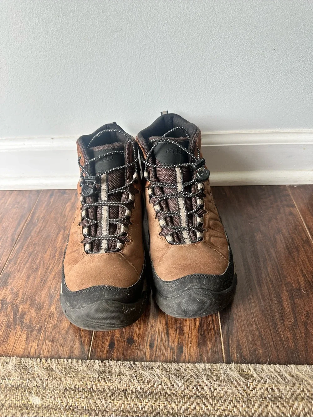 KEEN Big Kids’ Brown Hiking Boots - Targhee IV Waterproof